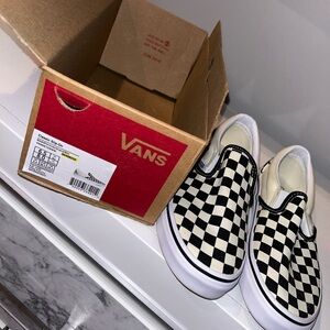 Checkered Vans